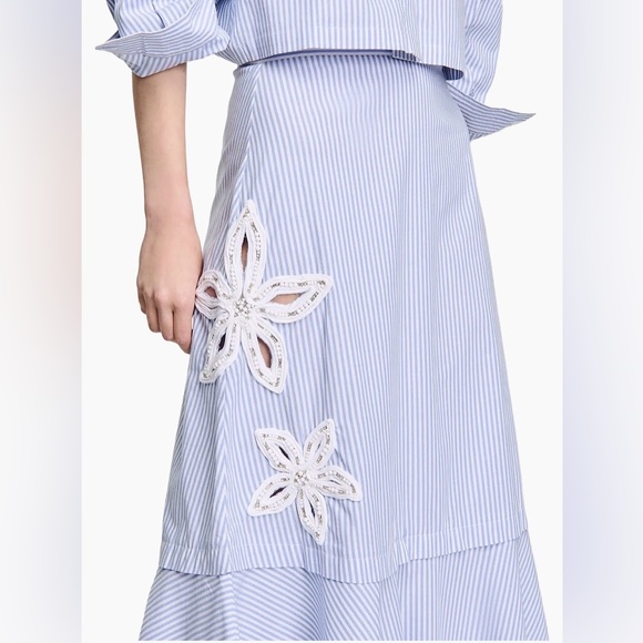 Sandro Maxi Striped Skirt - Picture 2 of 10